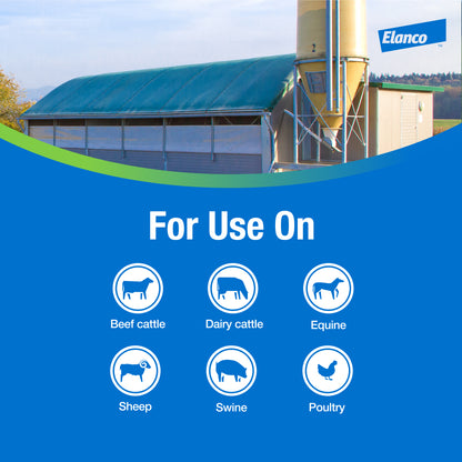 Elanco Permectrin II Insecticide Spray | Fly Lice Mite Tick Control | Livestock & Premises