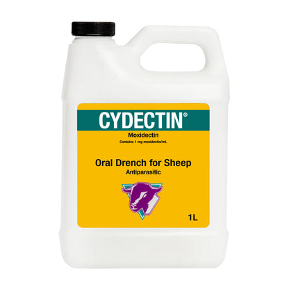 ELANCO Cydectin Oral Drench Dewormer for Sheep | 0.1% Moxidectin | 1 L