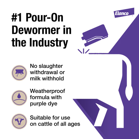 Elanco Cydectin Pour-On Cattle Dewormer (Moxidectin)