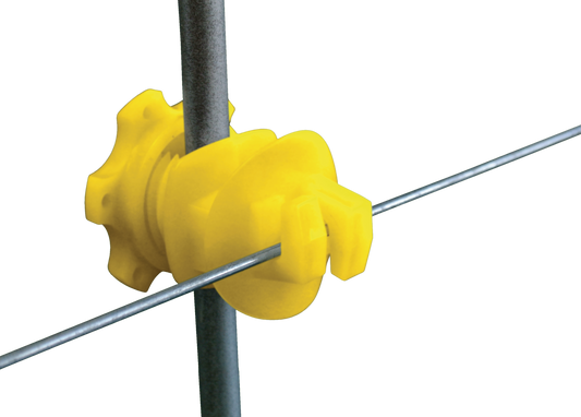 Patriot Yellow Rod Post Insulator - Pack of 25