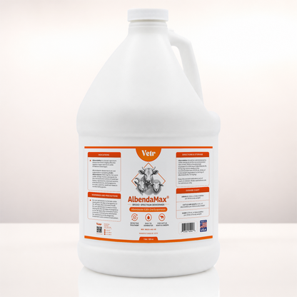 AlbendaMax 11.36% Albendazole Oral Dewormer for Cattle, Sheep & Goats