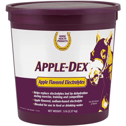 Apple-Dex Apple-Flavored Electrolytes Powder for Horses – 5 lb
