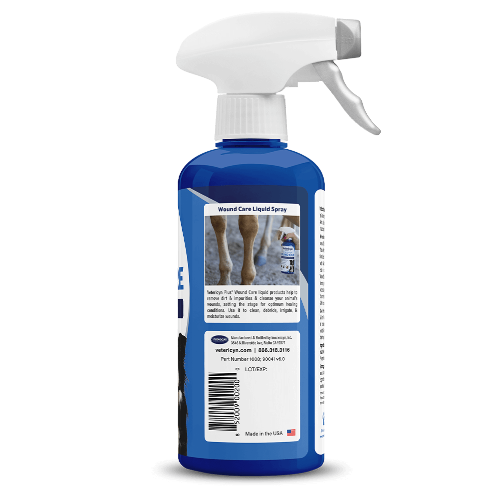 Vetericyn Plus Antimicrobial Wound & Skin Care Spray | Fast Healing Aid for All Animals