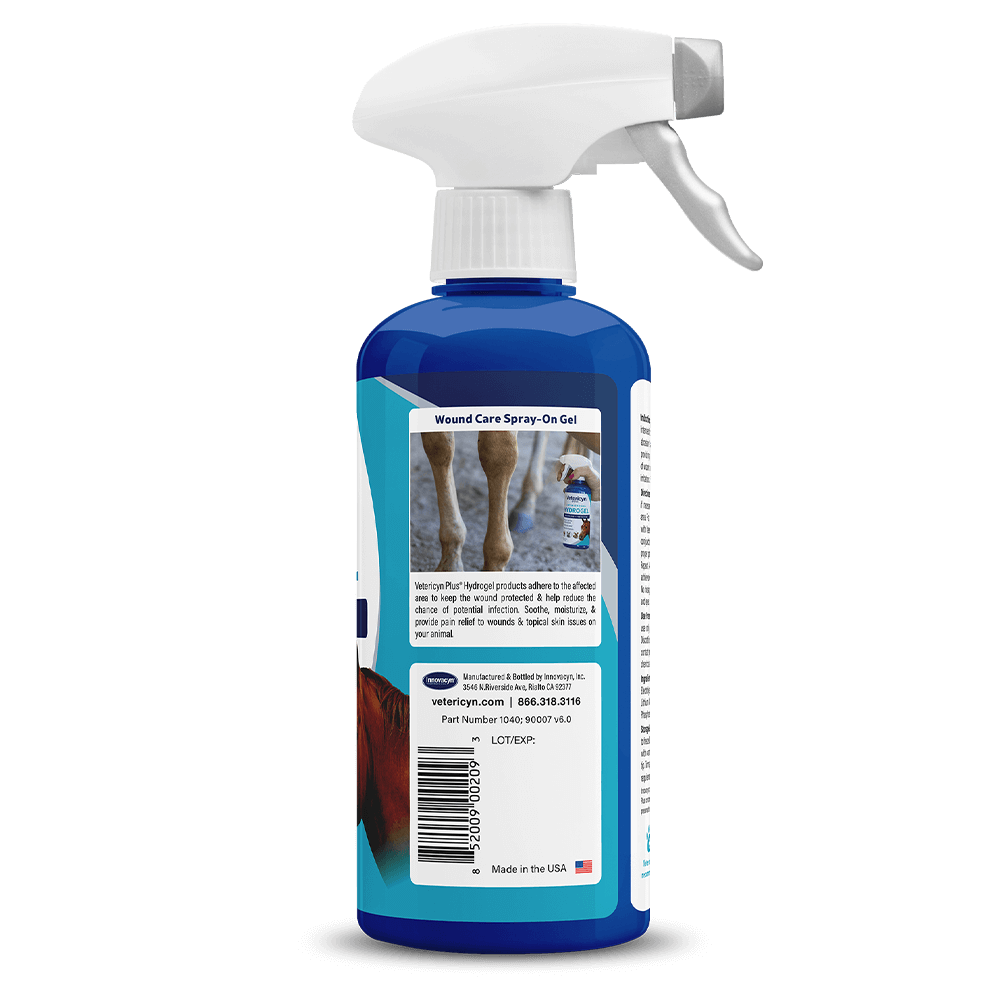 Vetericyn Plus Antimicrobial Hydrogel | Soothing Wound Protection for All Animals