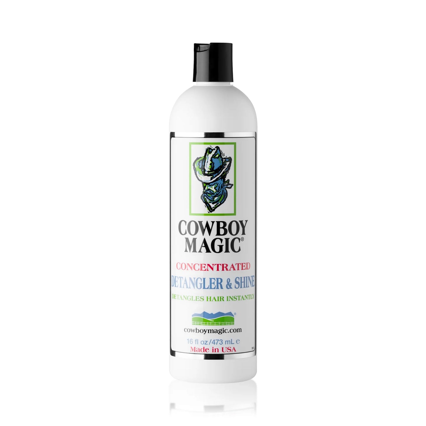 Cowboy Magic Detangler & Shine | Concentrated Silk Protein Formula for Horses, Pets & Humans