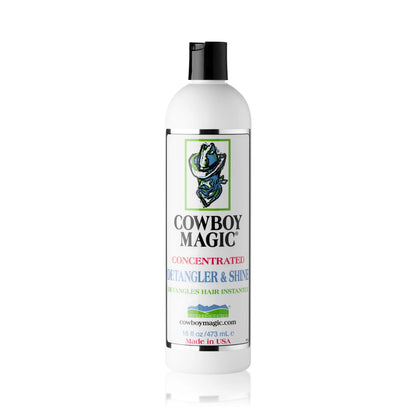 Cowboy Magic Detangler & Shine | Concentrated Silk Protein Formula for Horses, Pets & Humans