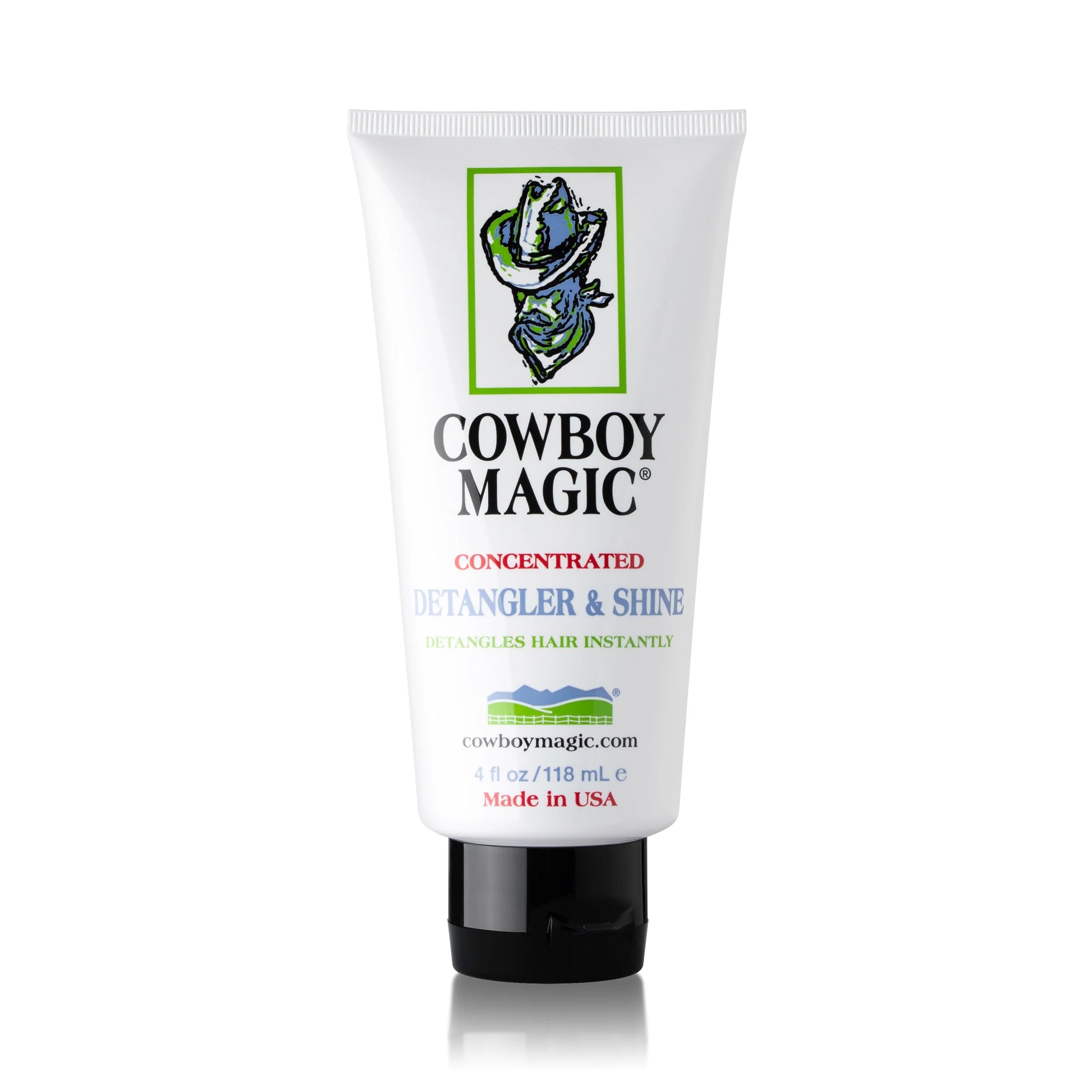 Cowboy Magic Detangler & Shine | Concentrated Silk Protein Formula for Horses, Pets & Humans