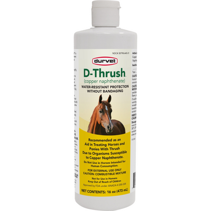 Durvet D-Thrush | Horse Hoof Thrush Treatment 16 oz