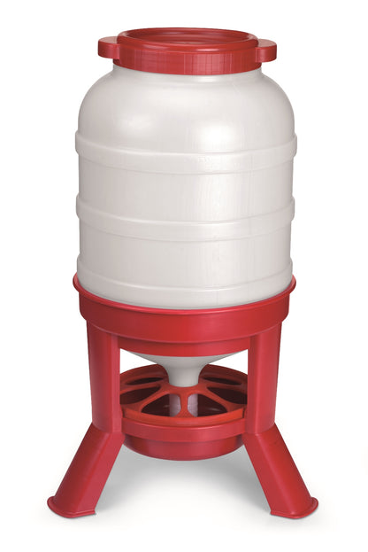Little Giant Plastic Dome Poultry Feeder | Top-Fill Chicken & Duck Feeder