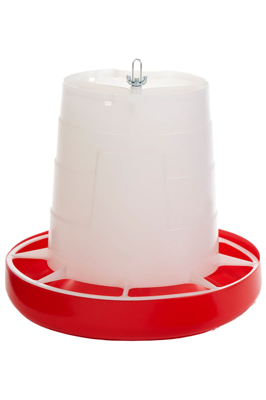 Little Giant Deluxe Plastic Hanging Poultry Feeder | Durable BPA-Free Plastic