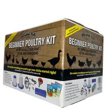 Double-Tuf Beginner Poultry Kit | Complete Chick Starter Set with Waterer & Feeders