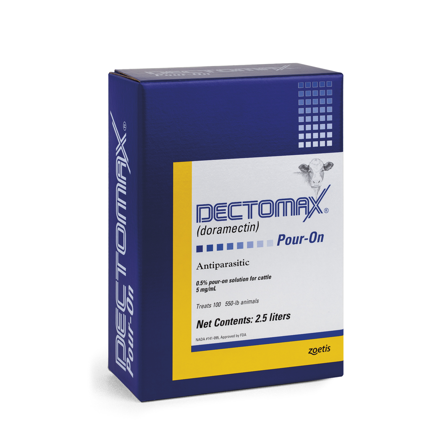 Zoetis DECTOMAX Pour-On Doramectin for Cattle – Controls Parasites