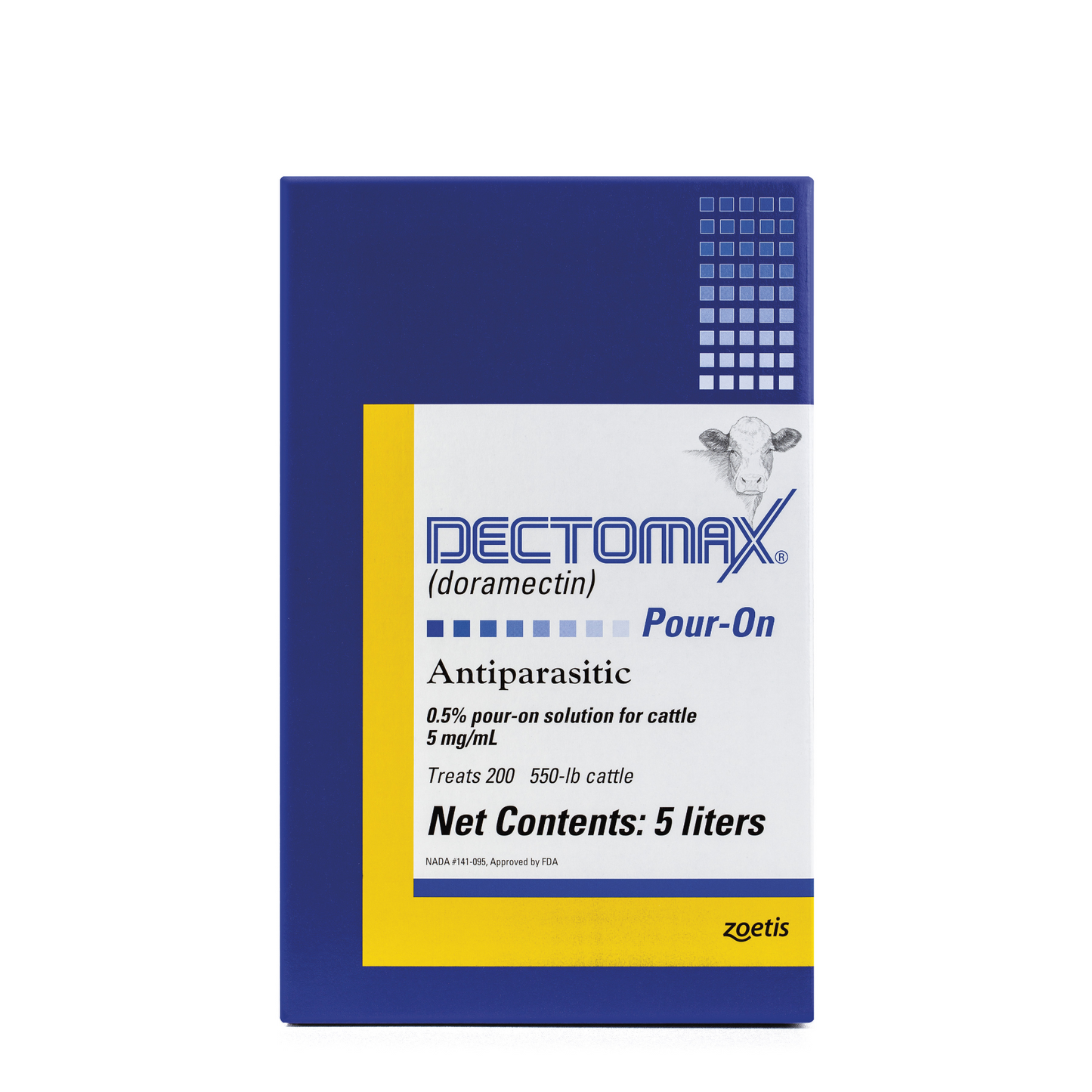 Zoetis DECTOMAX Pour-On Doramectin for Cattle – Controls Parasites