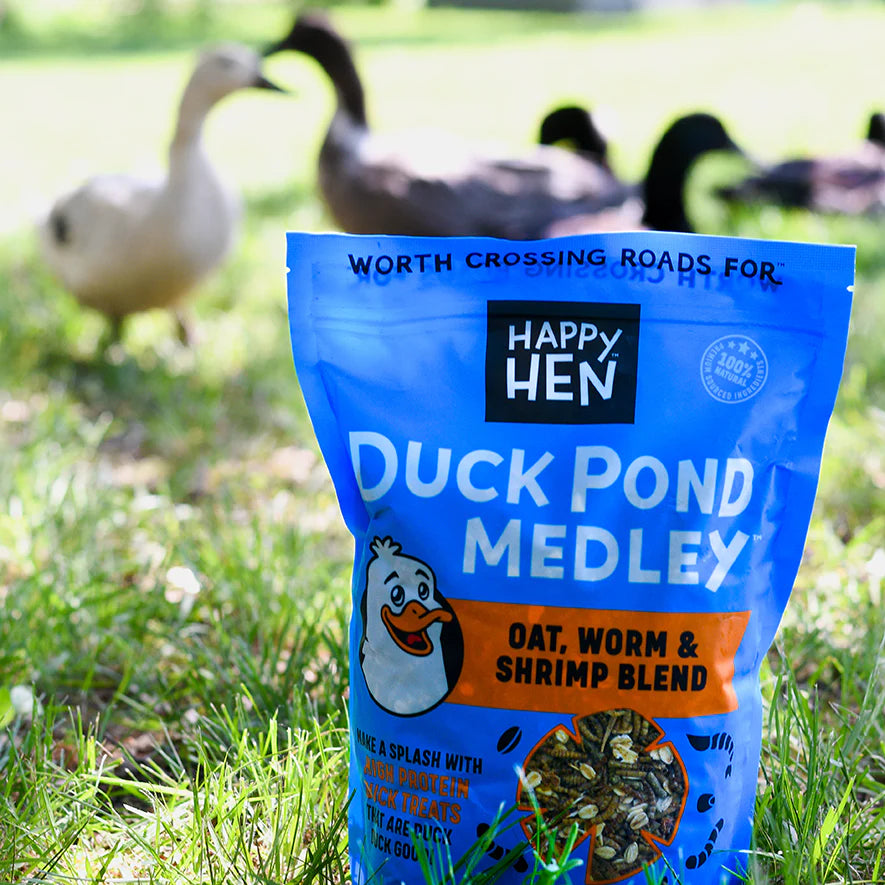 Happy Hen Duck Pond Medley | High-Protein Duck & Waterfowl Treat | 2 lb