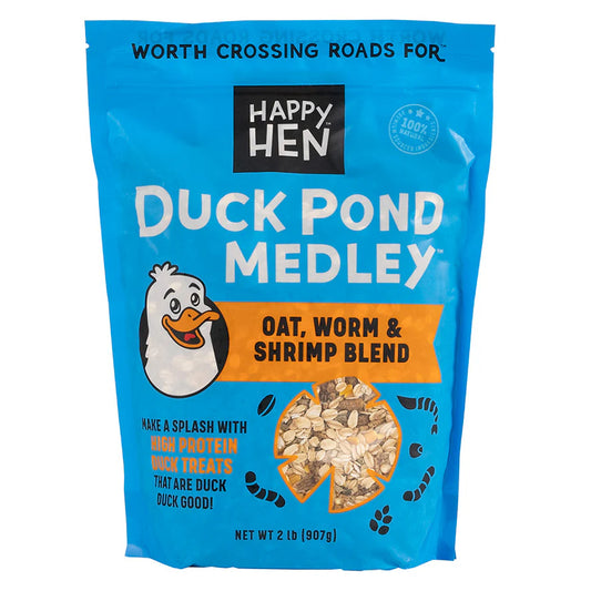 Happy Hen Duck Pond Medley | High-Protein Duck & Waterfowl Treat | 2 lb