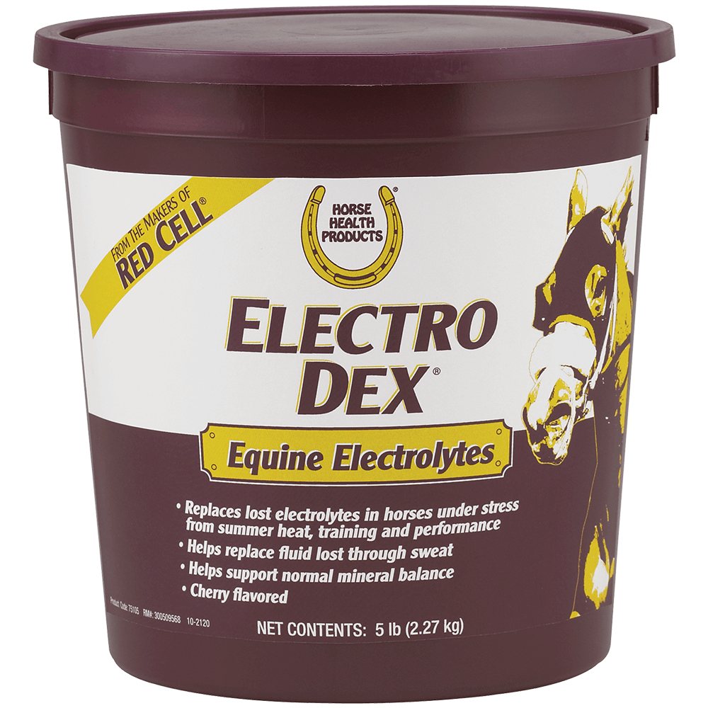 Electro Dex Cherry-Flavored Electrolytes Powder for Horses – 5 lb