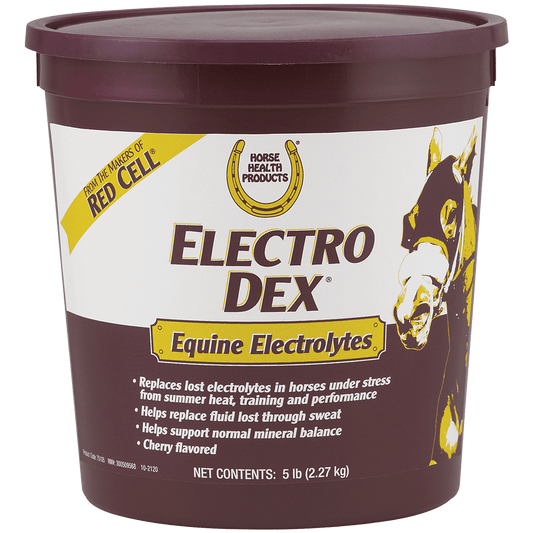 Electro Dex Cherry-Flavored Electrolytes Powder for Horses – 5 lb
