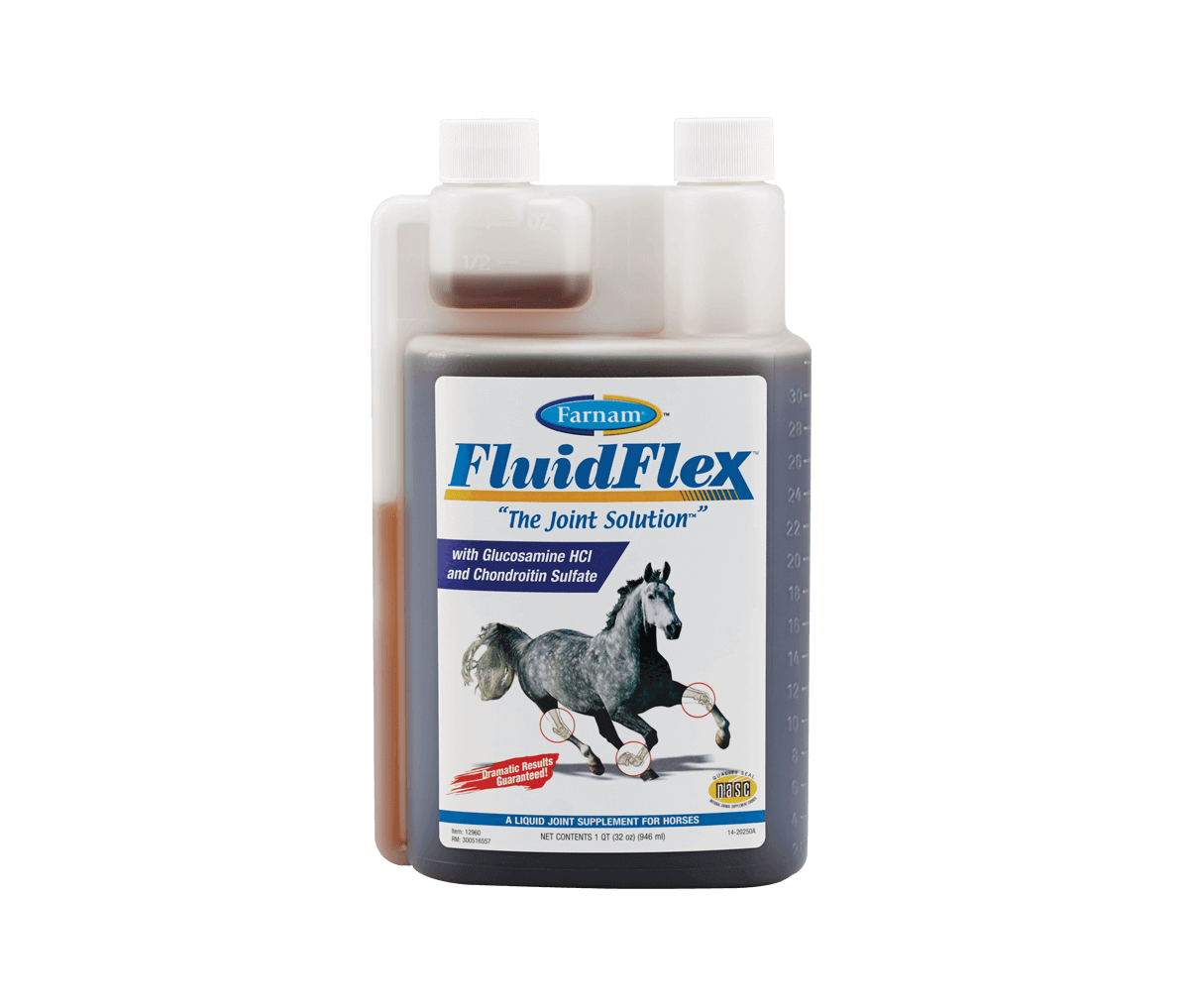 Farnam FluidFlex Joint Solution Liquid Horse Supplement 32-fl oz bottle