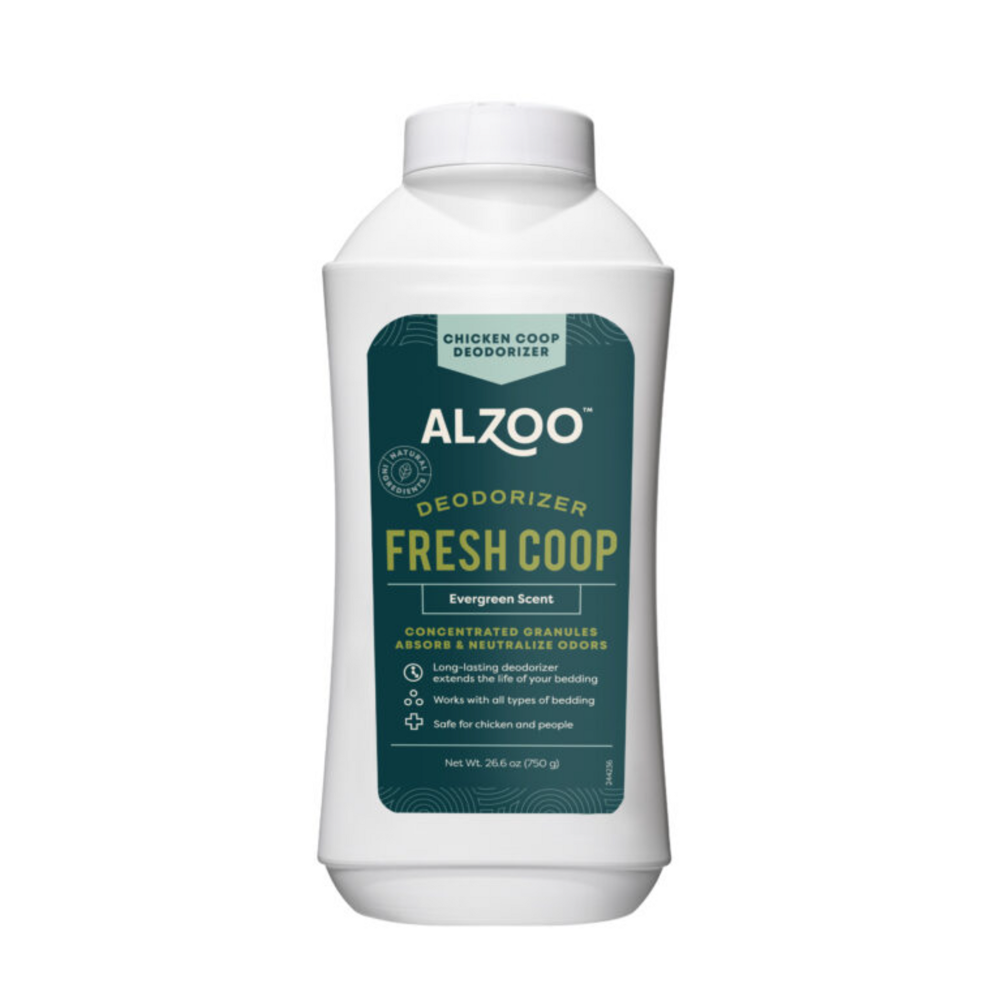 ALZOO Fresh Coop Chicken Coop Deodorizer 26.6 oz | Mineral-Based Odor Control