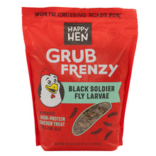 Happy Hen Grub Frenzy | Black Soldier Fly Larvae Treat for Chickens