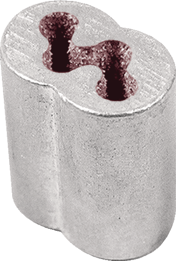 Hayes HCB Barb Wire Crimp Sleeves – Premium Wire Joiners, 50/pk