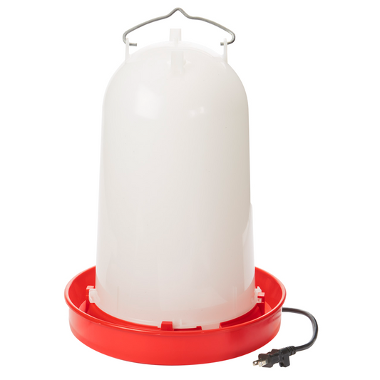 API Heated Chicken Waterer | Thermostatically-Controlled Poultry Waterer | 3 Gallon