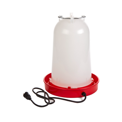 API Heated Chicken Waterer | Thermostatically-Controlled Poultry Waterer | 3 Gallon