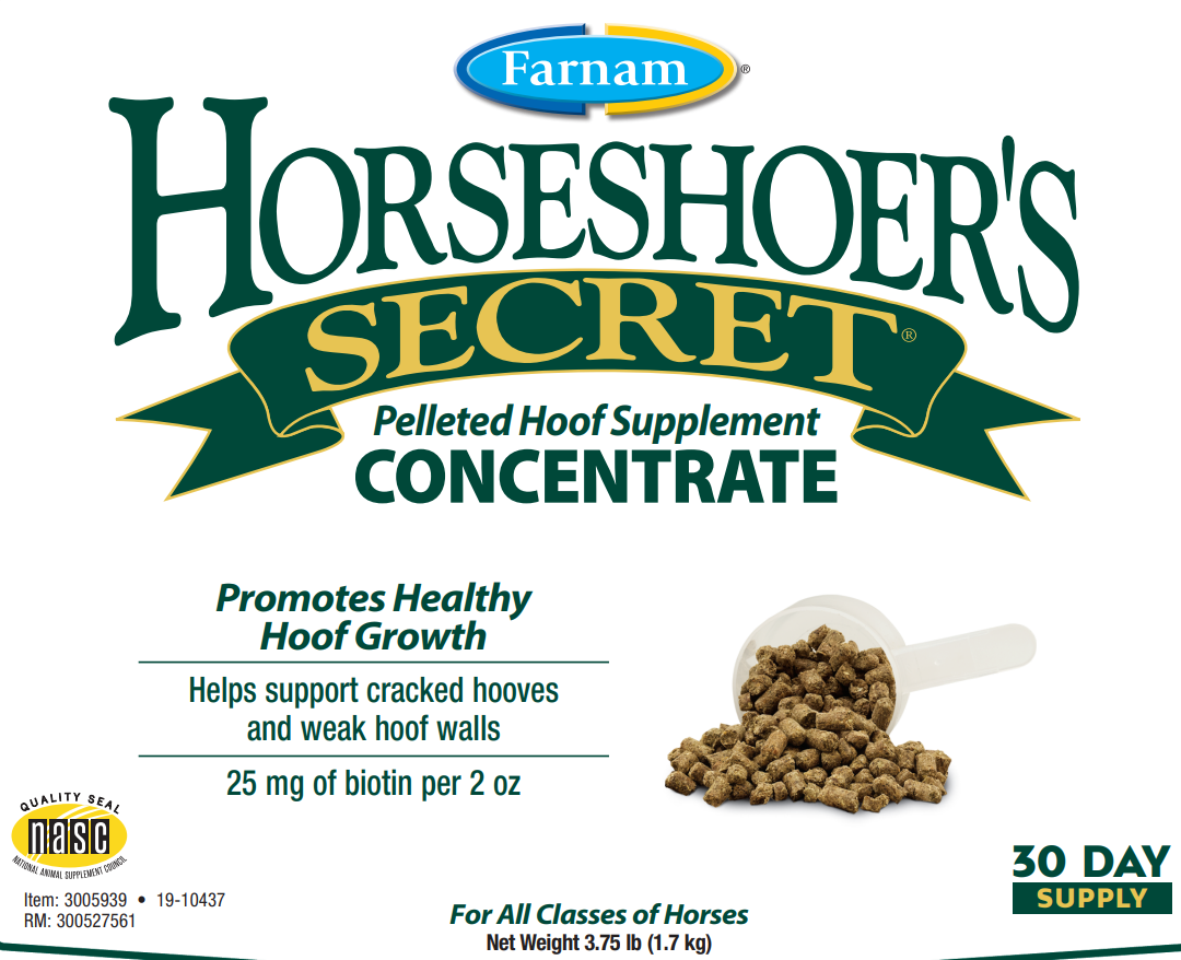 Farnam Horseshoer’s Secret Concentrate Hoof Supplement | Healthy Hoof Support