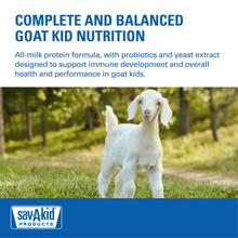Sav-A-Kid Milk Replacer | 23% Protein & 26% Fat Nutrition for Goat Kids | 8 lb Pouch