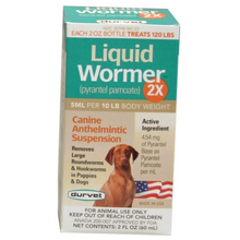 Durvet Liquid Wormer 2X | Puppy & Dog Roundworm & Hookworm Treatment