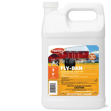 Martins Fly-Ban Synergized Pour-On | Fly & Lice Control for Livestock