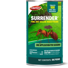 Martins Surrender Fire Ant Killer Powder | Acephate 75% | Lawn & Outdoor Ant Control | 1 lb.