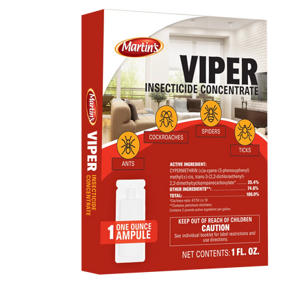 Martin’s Viper Indoor & Outdoor Insecticide Concentrate | Cypermethrin
