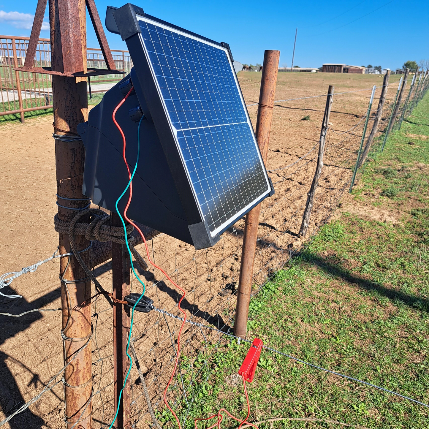 Patriot Electric Fence Leads - For Hot Wire and Ground System To Terminals