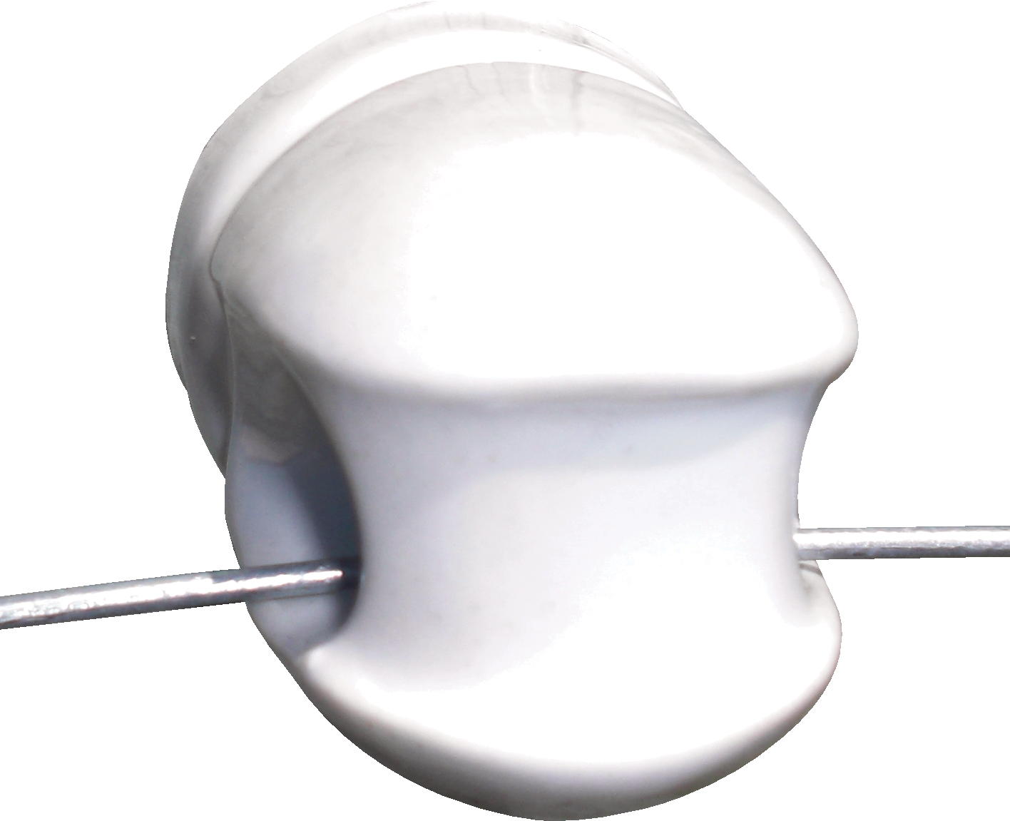 Patriot Porcelain Large Screw-In Electric Fence Insulator