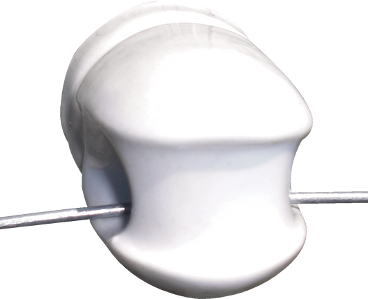 Patriot Porcelain Large Screw-In Electric Fence Insulator