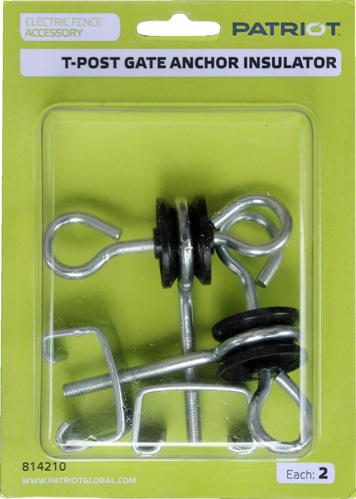 Patriot Electric Fence T Post Gate Anchor - Pack of 2