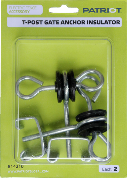 Patriot Electric Fence T Post Gate Anchor - Pack of 2