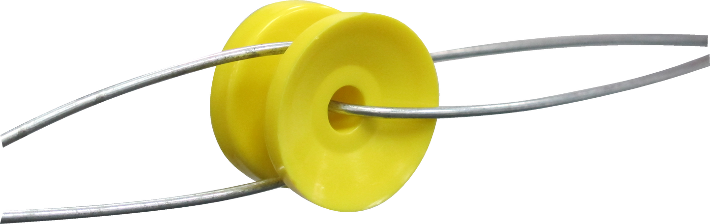 Patriot Yellow Corner Donut Insulator - Pack of 10