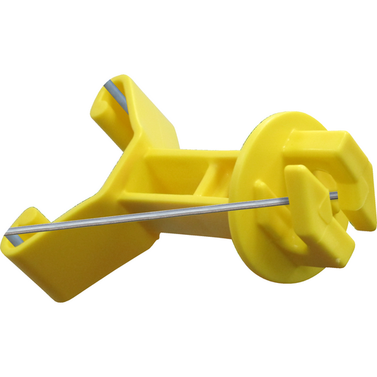 Patriot Yellow Chain Link Electric Fence Insulator - Pack of 5