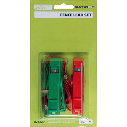 Patriot Electric Fence Leads - For Hot Wire and Ground System To Terminals
