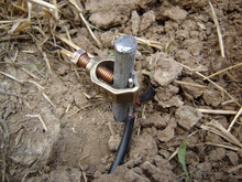 Speedrite Brass Ground Rod Clamp - Heavy-Duty, UL Approved