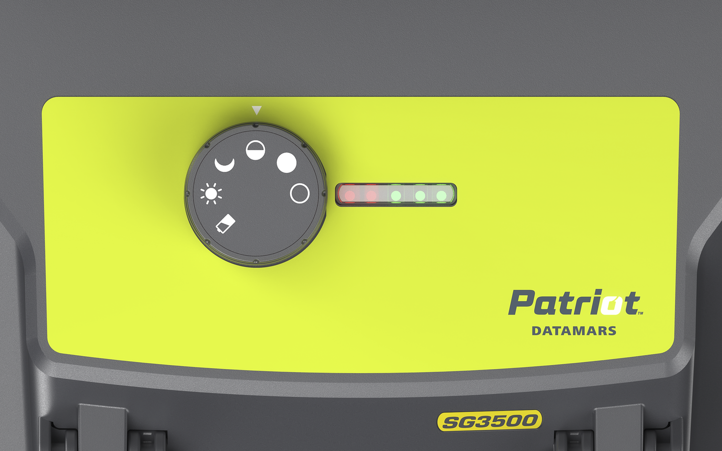 Patriot SG3500 Solar Electric Fence Charger - 12V Battery, 3.5J, 65 Mile