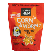 Happy Hen Party Time Mix | Corn and Worm Treat for Chickens | 2 lb