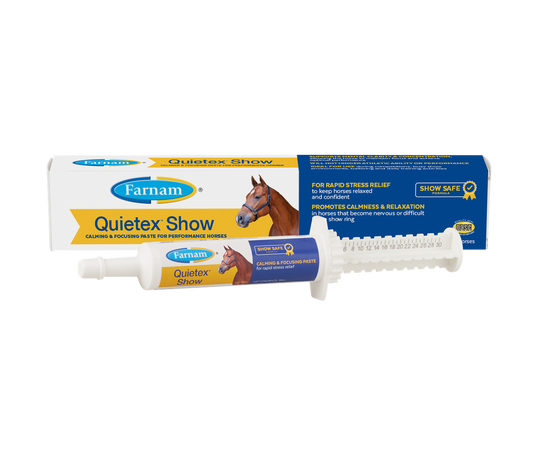 Farnam Quietex Show Calming Paste for Horses – Relaxation & Focus Support