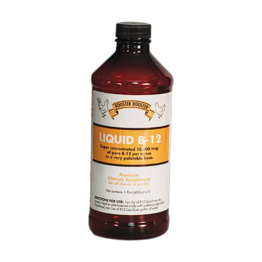 Rooster Booster Liquid B-12 | Poultry Vitamin Supplement | 16 oz