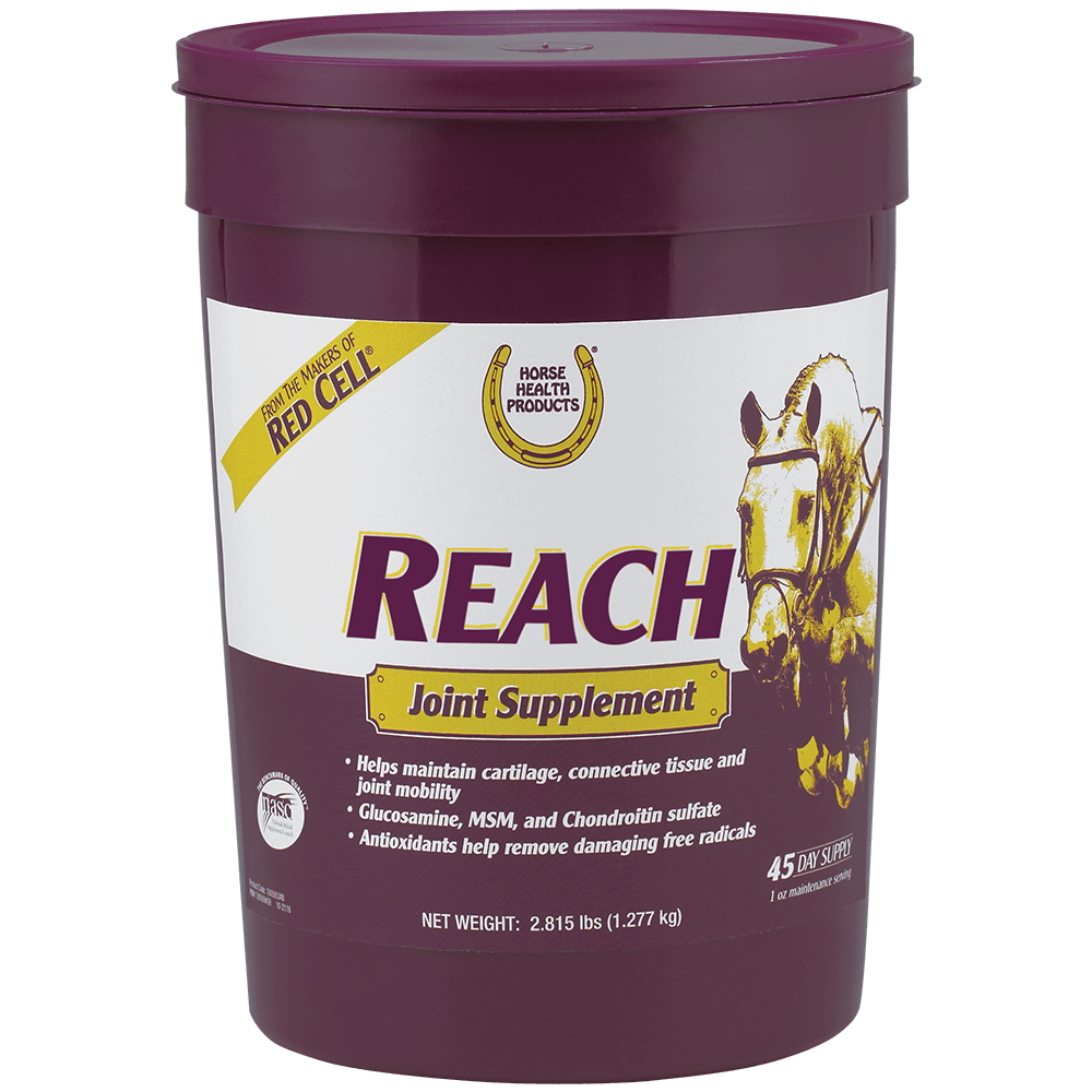 Reach Joint Supplement Pellets for Horses, Supports Healthy Joints 2.8 lb.