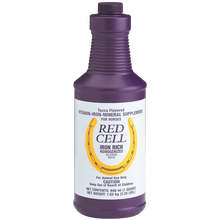 Farnam Red Cell Vitamin-Iron-Mineral Horse Supplement Liquid – 32 oz or 1 Gal