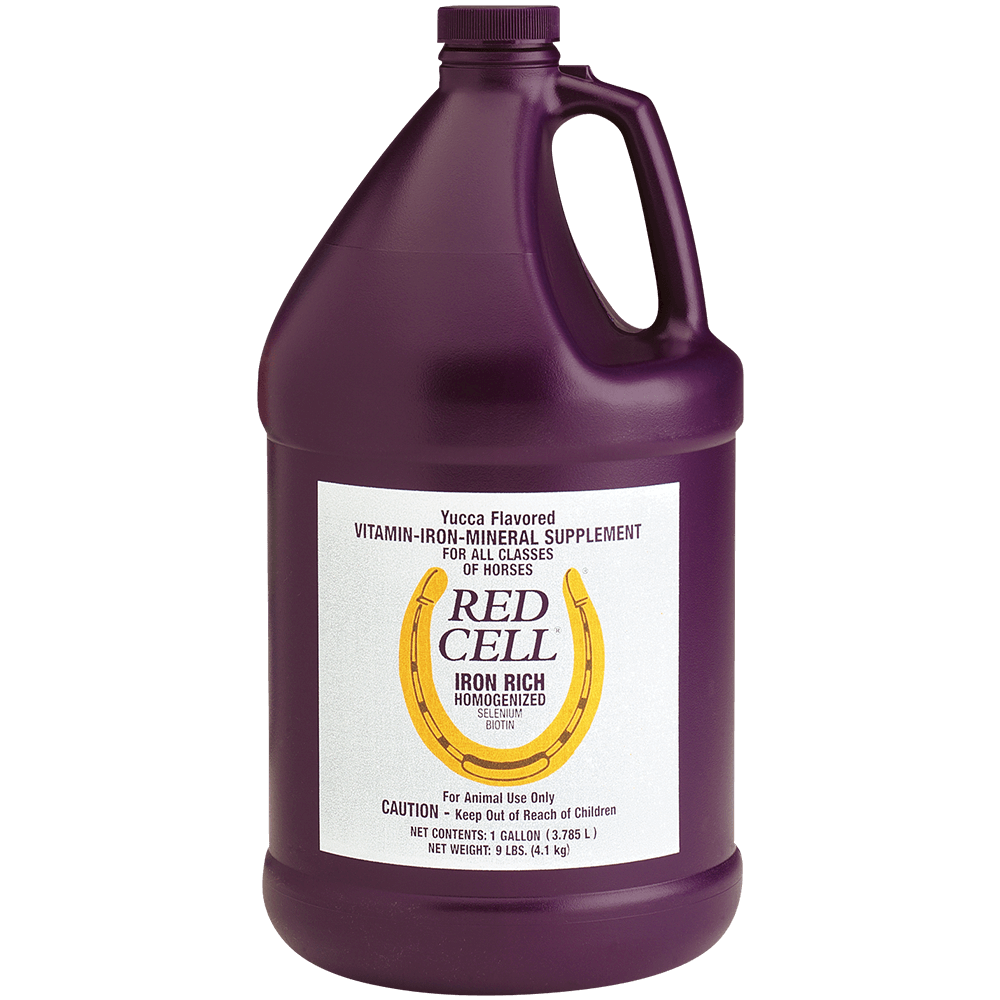 Horse Health Red Cell | Vitamin-Iron-Mineral Horse Supplement Liquid