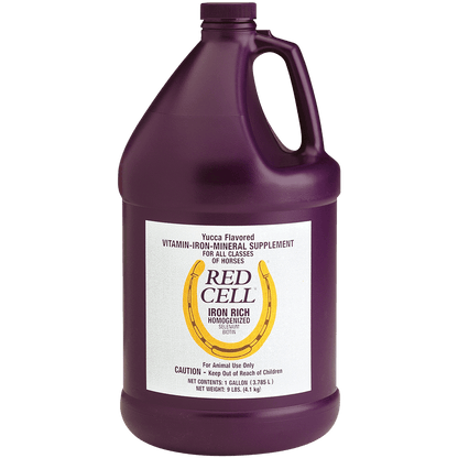 Horse Health Red Cell | Vitamin-Iron-Mineral Horse Supplement Liquid